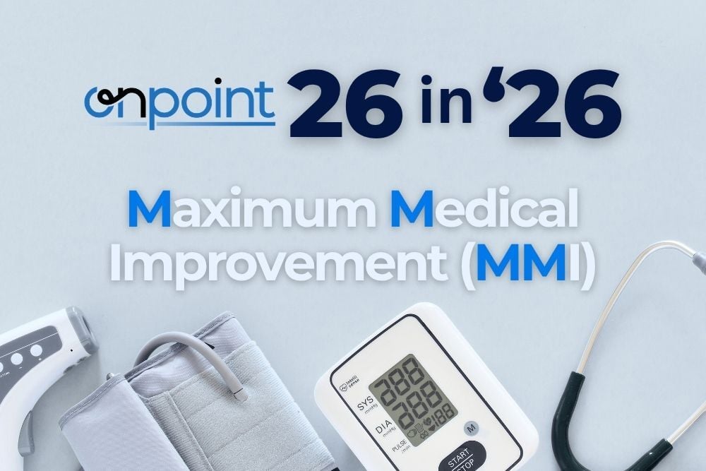 M — Maximum Medical Improvement (MMI)